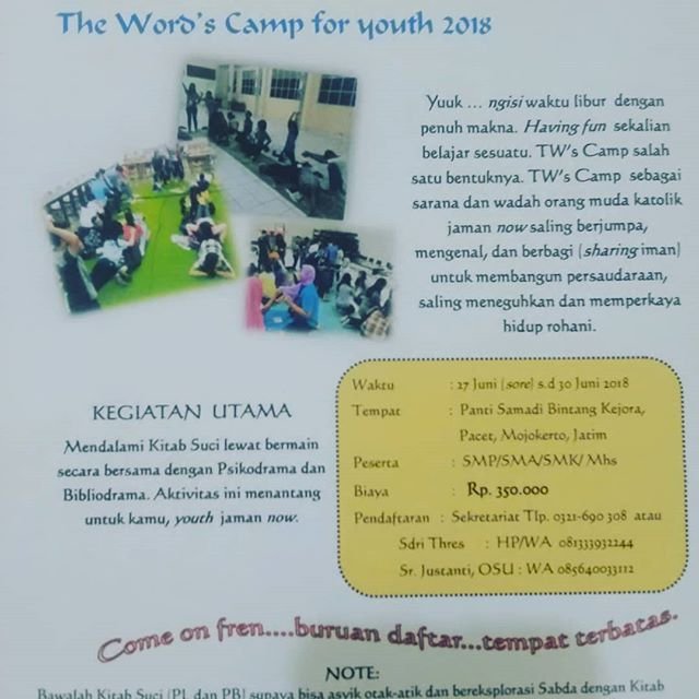The Word’s Camp for Youth